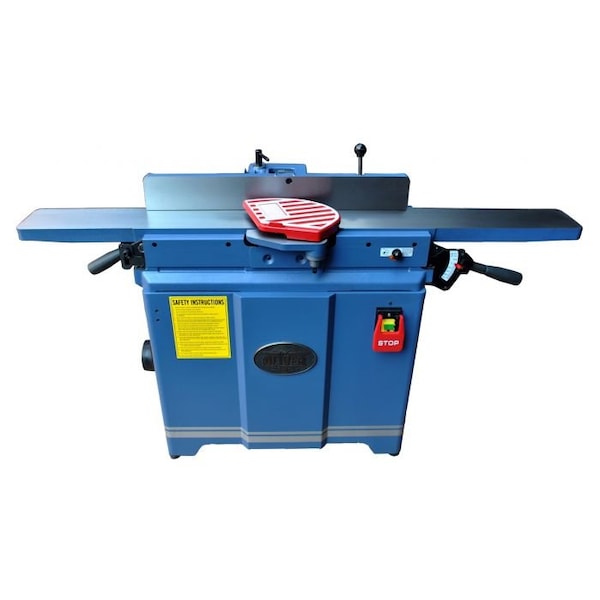 Oliver Machinery 6 in. Parallelogram Jointer with 4-sided Insert Helical Cutterhead 1HP 1Ph 4225.201 - main